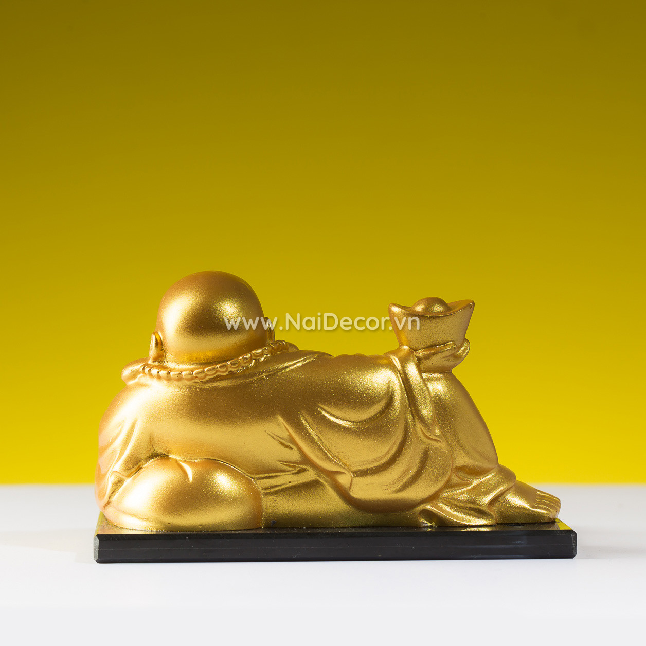 Tượng phật di lạc vàng đen (2) tuong phat di lac vang den 2