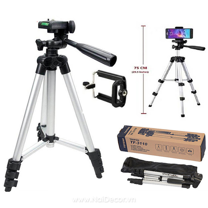 Chân máy ảnh, điện thoại tripod_3110 Chân máy ảnh, điện thoại tripod_3110
