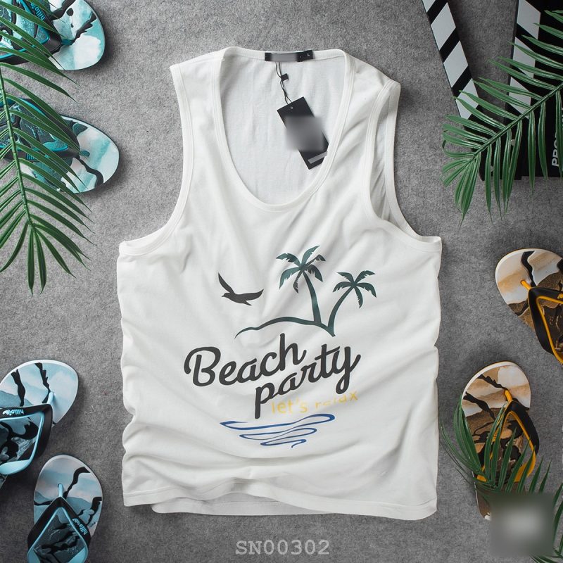 Chụp ảnh sản phẩm thời trang áo tank top nam cho mùa hè