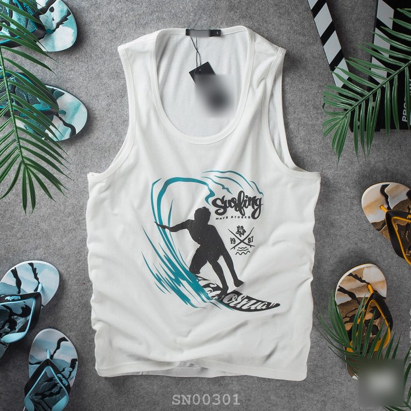 Chụp ảnh sản phẩm thời trang áo tank top nam cho mùa hè
