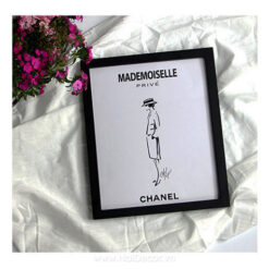 khung tranh trang tri mademoiselle 7