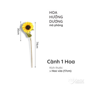 Hoa Huong Duong Trang Tri Mo Phong S1