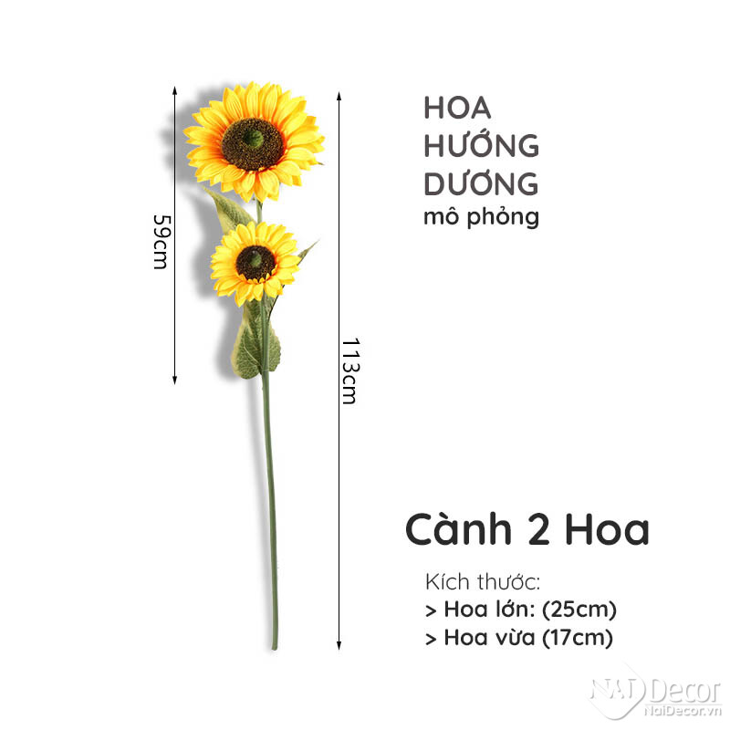 Hoa Huong Duong Trang Tri Mo Phong S2