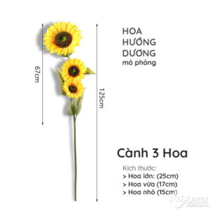 Hoa Huong Duong Trang Tri Mo Phong S3