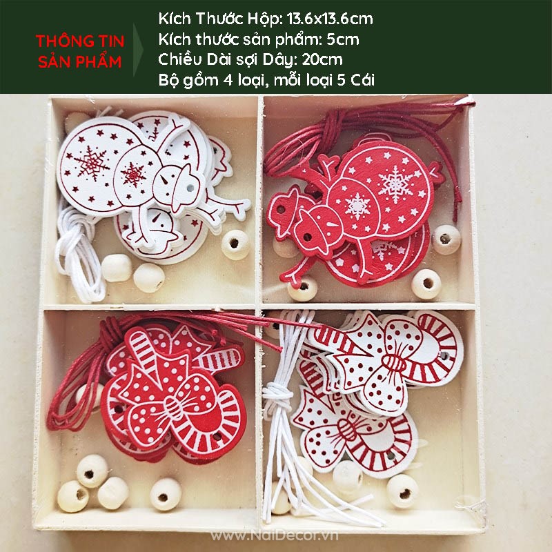 Set Do Trang Tri Noel Bang Go No-07-9