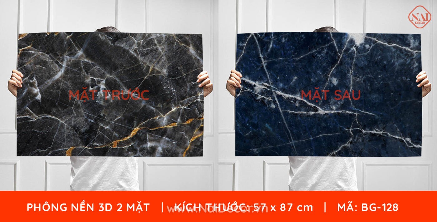 #128-mk Phong Nen Chup Anh Nen Go 3d 2 Mat Bg-128